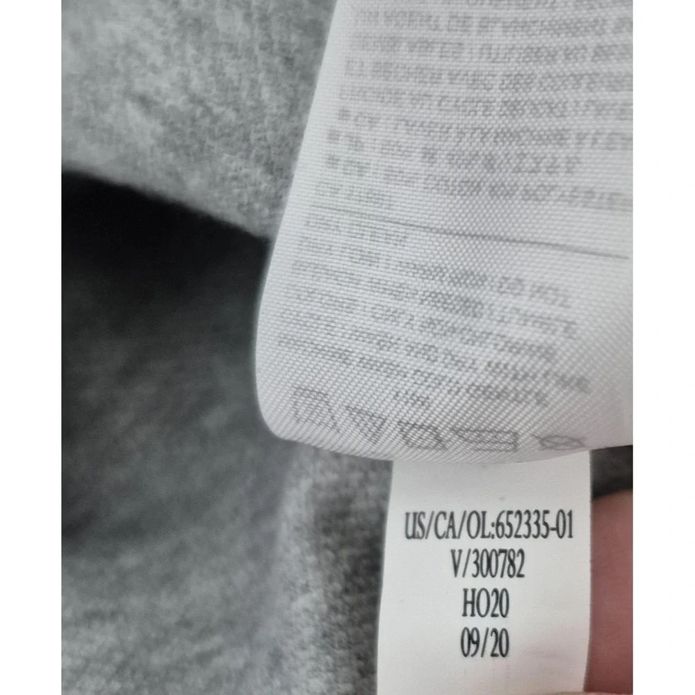 Banana Republic Henley Hoodie Pullover Mens Medium Gray Button Sweatshirt Pocket
